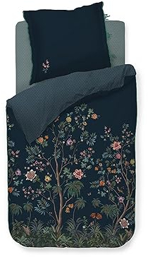 PiP Studio Perkal-Bettwäsche-Garnitur Il Paradiso Farbe Dark Blue Größe 135x200