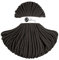 Bobbiny Jumbo Makramee-Schnur, geflochten, 9 mm, 100 % recycelte Baumwolle (Espresso), 100 m
