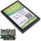 BYUTFA 2 Port SDHC für MMC für RAID zu SATA Adapter Konverter mit Gehäuse für jede Kapazität Karte einfach zu