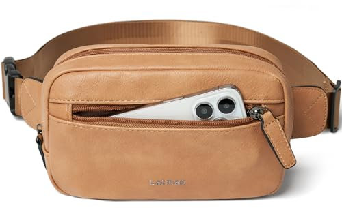LATMAP Bauchtasche Damen & Herren wasserdichte Gürteltasche Stylische Fanny Pack für Festival Hüfttasche Handytasche Herren Brusttasche für Outdoor Aktivität