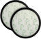 vhbw 2x Filtre compatible avec Rowenta Silence Force Cyclonic Parkett RO7236EA aspirateur - filtre de sortie d'air, noir/blanc