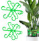 Sghtil Stangenhalterung, 4 S-Clips für Halterung, Befestigungsclips für Alocasia, Kletterhilfe, Monstera, Weinreben, Blumen