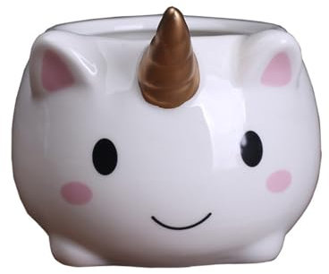 Pot De Fleur Pots de fleurs en céramique succulents, pots de fleurs en porcelaine blanche animale personnalisés, pots de plantes vertes de bureau, pots succulents Pots De Fleurs Pour Plantes D'intérie