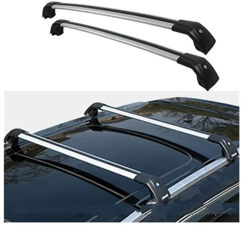 Dachgepäckträger Für Volvo Für XC60 2008-2023 (156) Seitenstangen Aus Aluminiumlegierung, Querschienen, Dachträger, Gepäckträger Autos Dachträger(A)