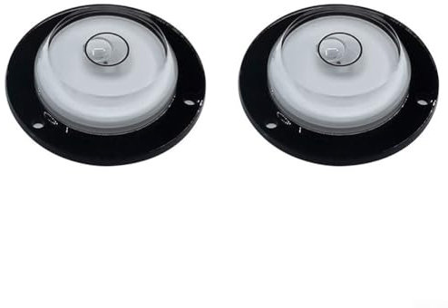 Ensemble de bulles circulaires pour l'intérieur et l'extérieur, outil de mesure fiable (noir)
