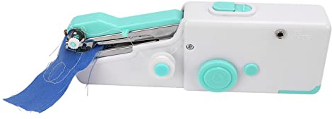 KIMISS Kompakte Handheld -Nähmaschine - Tragbare Mini elektrische Nähmaschine für Anfänger, Erwachsene für Schnelle Reparaturen und Reisen