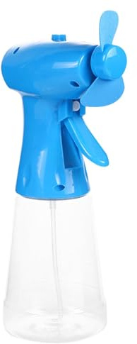 doyandader Ventilatore a bottiglia spray, ventilatore con nebulizzatore portatile, ventilatori di raffreddamento ad acqua a batteria, per bambini e adulti, uso interno ed esterno