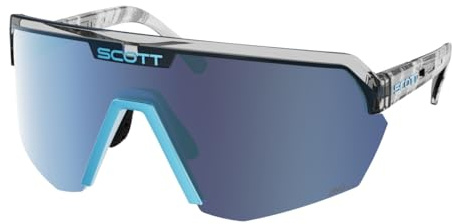 Scott Sport Shield AMP Wechselscheiben Fahrradbrille schwarz/blau/blau Chrome
