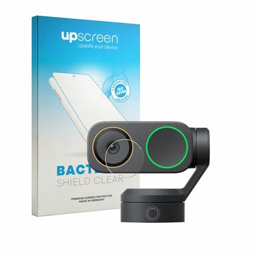 upscreen Antibakterielle Schutzfolie für Insta360 Link 2 Pro (Linse) Klare Displayschutz-Folie