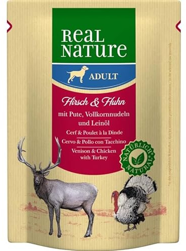 Real Nature Adult REH, Huhn, Truthahn 6x300g