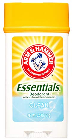 Arm & Hammer Essentials-Deodorant mit Natural Deodorizers Clean - 2,5 Unzen