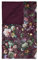 ESSENZA Plaid Wohndecke Fleur Burgund Sofadecke Blumen Blüten Rosen 135 cm x 170 cm