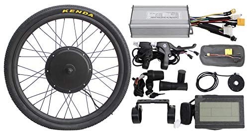 HalloMotor ebike Electric Bicycle Vorderrad 36V 48V 350W 20 24 26 28 29er 700C Umbausätze (24 Zoll)