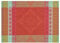 Le Jacquard Francais 23518 (2er Set) Beschichtetes Platzset Bastide Poivron 52 x 38 cm Baumwolle