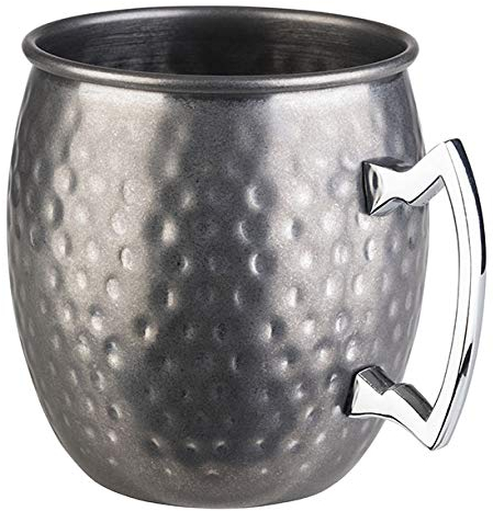 APS 93346 Mug « Moscow Multi », acier inoxydable, 0,5 l, 12 cm x 9,5 cm