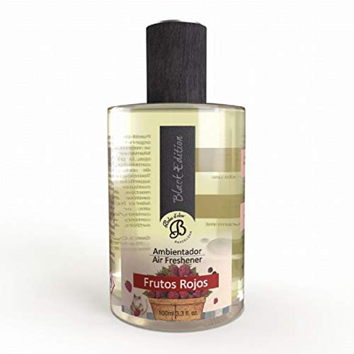 Ambientador Frutos rojos Spray Black Edition 6x100ml Boles d'olor