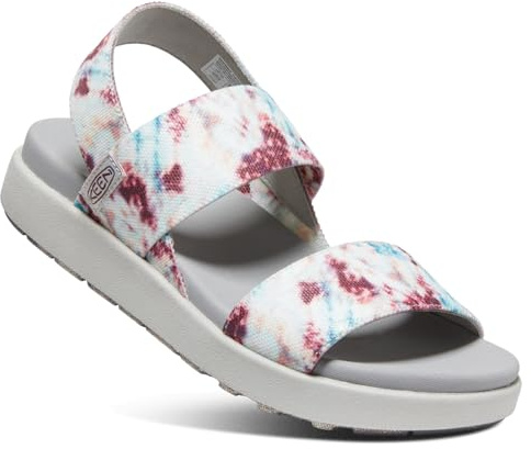 Keen Damen Elle Backstrap Sandale, Andorra Batikfärbung, 38.5 EU