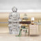 Papier Peint Mural, 3D Statue Zen Religieuse Papier Peint Auto-Adhésif Peel And Stick Pour Salon Chambre Tv Fond Bureau Restaurant Motif Chambre Amovible Art Mural 200 x 150 cm