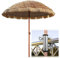 Balkon Sonnenschirm Mit Metall Halterung Klammer, Sonnenschirmhalter, Ø180/210CM Runden Hawaii Terrassenschirm Balkonschirm (Größe : 210CM/82IN Umbrella)