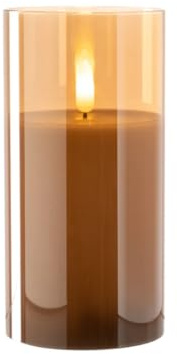 LEONARDO HOME GK/LED Kerze 15x8 Gold
