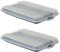 Novaliv 2er-Set Anthrazit Premium Aufschnittbox mit Transparentem Deckel, Frischhaltedosen für Wurst & Käse Maße 25x17x3 cm Kühlschrank Organizer Knäckebrotbox Wohnung must-have Küchen Gadgets