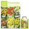 Blumenzwiebeln in Geschenkverpackung - Zwiebeln winterhart, Frühblüher Knollen Steckzwiebeln Pflanzen für Garten und Balkon - bunt, mehrjährig, für Topf und Beet (100 Blumenzwiebel Mix orange)