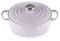 Le Creuset Sauteuse ronde signature en fonte émaillée, 3,5 l, échalote