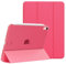 MoKo für iPad Air 11 Zoll Hülle (M3 2025 / M2 2024), iPad Air 5/4 Generation Hülle 2022/2020 10,9, Smart Schlanke Transluzente Harte PC Rückseite Schutzhülle,Unterstützt Touch ID, Rot
