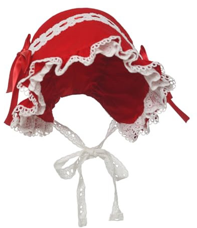 COSDREAMER Viktorianische Pilgerhaube für Damen, Pioneer, Kolonial-Mütze