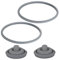 Pack 4 Repuestos para Olla a Presión WMF Perfect Plus y Perfect – Incluye 2x Gomas de Sellado (Ø22 cm) + 2x Juntas para Válvula, Tapa, Olla Express y Mango – Compatible con Modelos de 2,5L a 8,5L