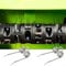 Steel Dethatcher Tines, 29272 Replacement Dethatcher Tines Lawn Scarifier Accessory Parts for Greenworks 27022 2500600G 4.5mm*2cm(36pcs)
