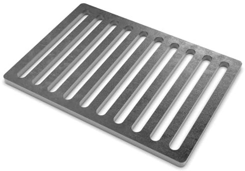 Czaja Ofenrost 21 cm x 15 cm aus massivem Stahl - langlebiger als Gussroste und Bruchsicher - für Öfen und Kamine