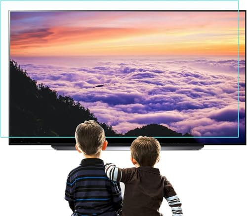 CNPRAZ Anti Blue Light TV Screen Protector 77in (67.8 * 39.1in), Matte Anti-Glare/Anti Scratch Film Relieve Eye Strain and Sleep Better for Smart TV 4K LED LG