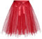 Roter Tüllrock, Tüllrock Damen Glitzer - Tütü Rock 50er Karneval Kurz Tutu Pailletten Tüll Rock Jahre Retro Elastisch Ballet Tanzrock Rockabilly Petticoat Unterrock Gelegenheit Zubehör Tanzkleid