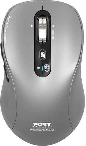 PORTE DESIGN Bluetooth Wireless Mouse, Gray