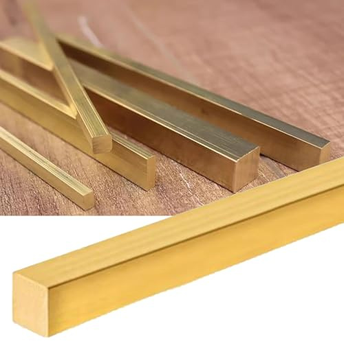 Barre de Seuil Bande de Transition de Plancher en Laiton Bois Vers Carrelage, Moulure de Sol, Bordure Murale, Bande Décorative, Bordure de Garniture en Métal en Laiton Brossé en Aluminium Anodisé(10mm