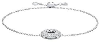 Michael Kors Women's Silver Semi precious with slider closure bracelet