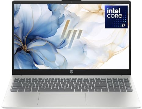 HP New 2026 Edition Core i7 15.6 Laptop | Intel High-Performance Core i7-1255U up to 4.7GHz | 64GB RAM - 1TB PCIe SSD | Webcam | FHD | Long Battery Life | Windows 11 | Business & Academic