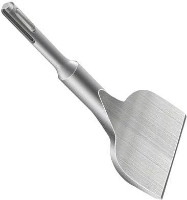 Tools SDS Plus Chisel, 165mm x 75mm Tile Removal Tool, Heavy-Duty Chisel for Tile, Grout & Mortar Removal, Compatible with SDS Plus Hammers & Impact Electric Rotary Drills