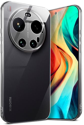moex für Xiaomi 17 Ultra Hülle Durchsichtig, Silikon Handyhülle Transparent, Clear Case Ultra Slim, Backcover Schutzhülle Dünn, Silikonhülle Minimalistisch, Aero Case, Klar