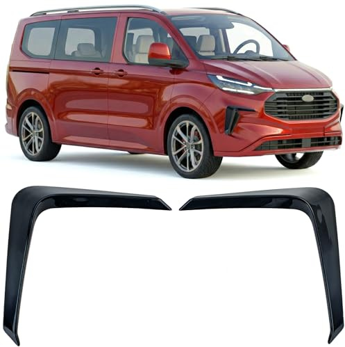 Frontsplitter Flaps Stoßstange Glanz für Ford Tourneo Transit Custom ab 2023
