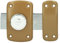 Yale YV10BT/40 Verrou de sûreté à bouton, Marron Doré, 40 mm