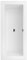 Baignoire droite 170 X 70 VILLEROY ET BOCH Legato acrylique