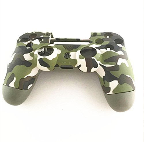 Ersatz-Gehäuse für PS4 Slim Pro Controller 4.0 JDS-040 Version (Camouflagegrün)