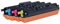 Kompatibel TN247 Toner für Brother 247 / TN-247 MFC L3750CDW TN247 TN243 MFC-L3750CDW DCP-L3550CDW MFC-L3770CDW HL-L3210CW HL-L3230CDW MFC-L3730CW TN-243CMYK (4er Pack Schwarz Cyan Gelb Magenta)