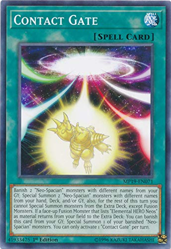 Yu-Gi-Oh! - Contact Gate - MP19-EN071 - Common - 1st Edition - 2019 Gold Sarkophag Tin Mega Pack