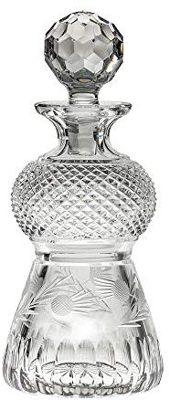 Flower of Scotland Thistle Whisky Decanter (Thistle Shaped) - Gift Boxed
