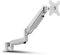 InLine Slatwall – Lifter Monitor Halterung, Wandhalterung für das Slatwall System, Wand- oder Tischmontage, mit Arm, Schreibtisch Mount für 17-32 Bildschirm, VESA 75/100mm Silbergrau, 23183C