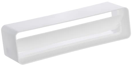 220x55mm Raccord/Connecteur avec Clapet Anti-Retour pour Tuyau Rectangulaire - PVC