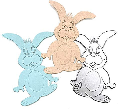 YunTrip Stanzformen für Ostern, zum Basteln von Karten, zum Basteln, Scrapbooking, Alben, Prägung, Fotokunst, Papier, Karten, dekorative Bastelarbeiten